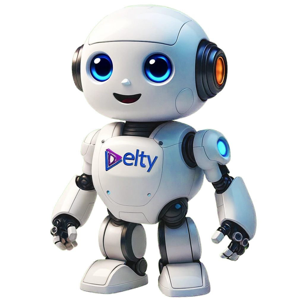 Delty - Robot asistente IA multicanal de DeltaTasker que atiende clientes 24/7 en WhatsApp, webchat y email
